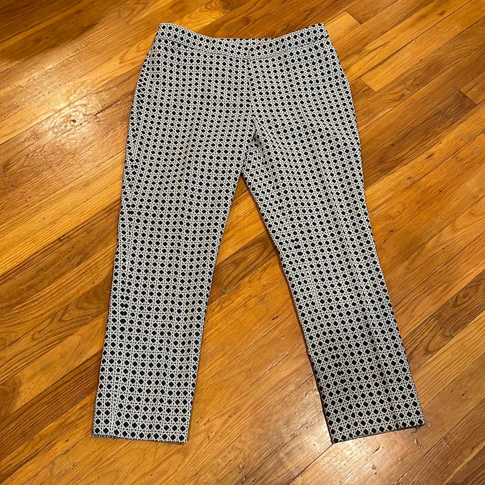 Black and white pants